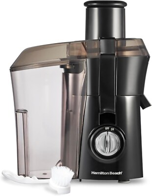 Hamilton Beach Juicer Machine, Big Mouth Large 3  Feed Chute for Whole Fruits