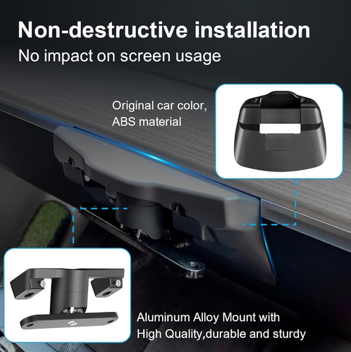 Screen Swivel Mount for Tesla Model 3 2024 Navigation Screen Rotating Holder - Picture 7 of 9