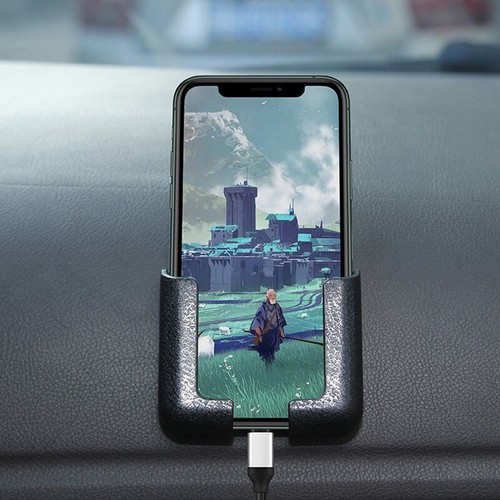 Multifunctional Mobile Phone Bracket Self Adhesive Dashboard Mount Car Holder - Photo 12 sur 12