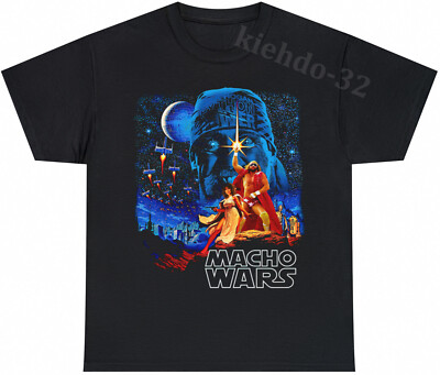 Star Wars Macho Man Vintage Funny Movie T-Shirt S-5XL Men Women Unisex
