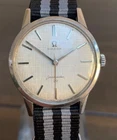 1962 Omega Seamaster 30 Classic Linen Dial CAL 286 Manual Wind Wrist Watch