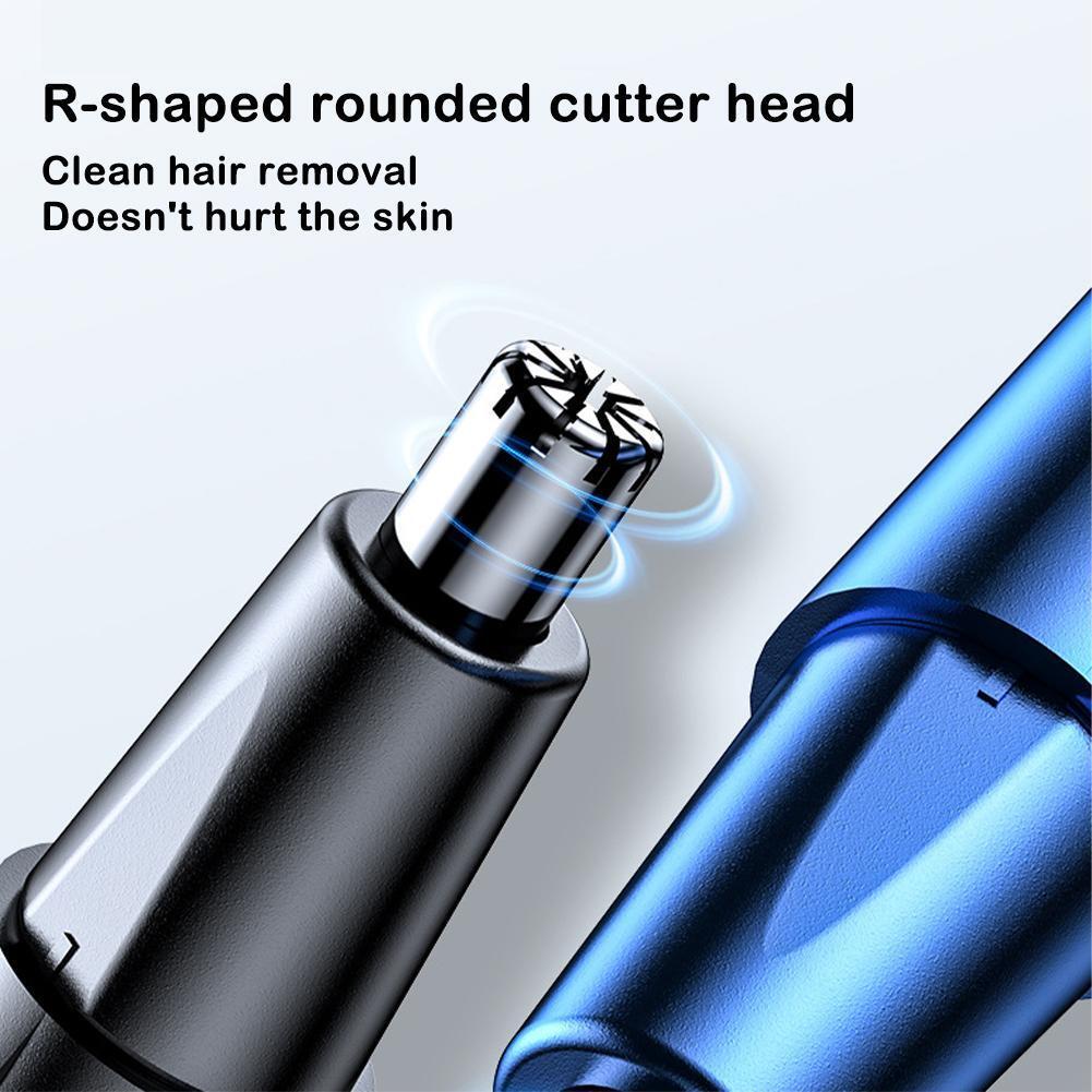 Electric Nose Ear Hair Trimmer Remover Men USB Rechargeable NEW Q8Z2