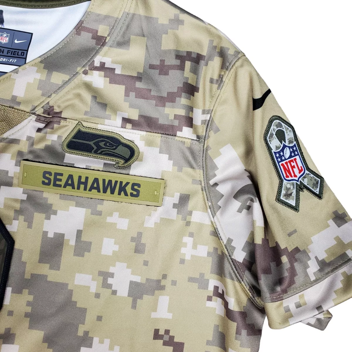 Camo seattle seahawks jersey 2025