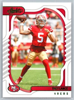 2022 Panini Absolute #59 Trey Lance Retail NM+