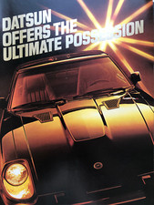 Vintage 1980 Datsun 280z 10th Anniversary Original Color Ad Ip097