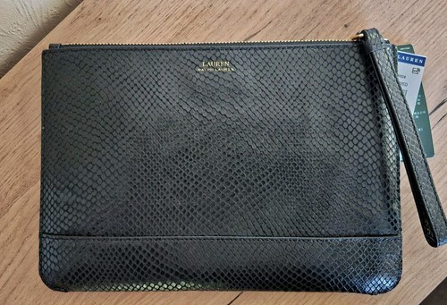 LAUREN RALPH LAUREN LEDER CLUTCH NEU - Bild 3 von 9