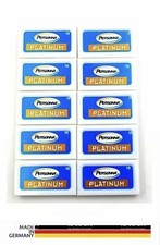 100 Israeli Personna Razor Blades DE Double Edge barber Salon - Made in Germany