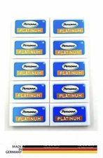 100 Israeli Personna  Razor Blades DE Double Edge barber Salon - Made in Germany