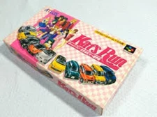 Used Atlus 1995 KAT'S RUN Nintendo Super Famicom SNES Racing Japanese Retro Game