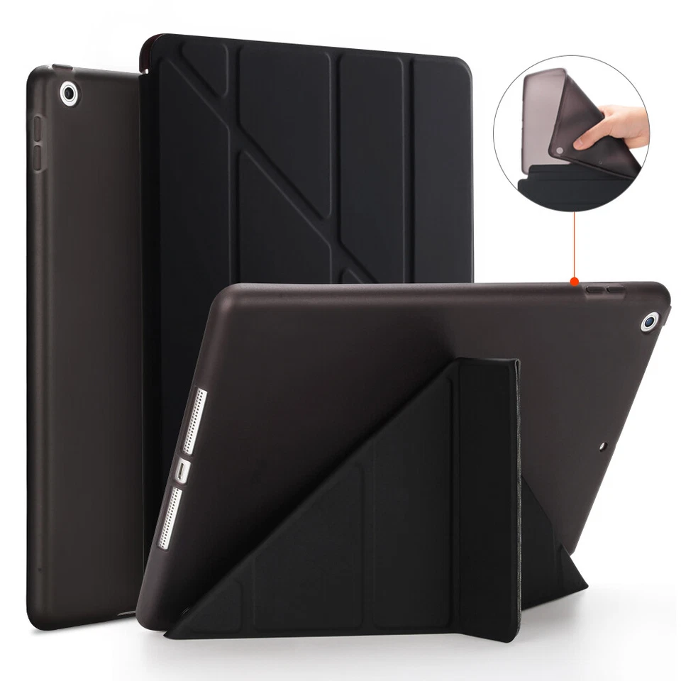 PU Leather Smart Case Stand Cover For iPad Air 4 10.9 9th 8th 7th 10.2 10.5 9.7 - Image 3 of 4