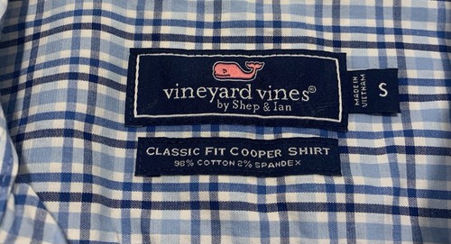 Vineyard Vines Mens Button Up Shirt Striped Long Sleeve Size Small - Picture 2 of 7