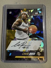 2024 Onit On Card Auto Chase Ross Auto /59 Marquette Golden Eagles Basketball