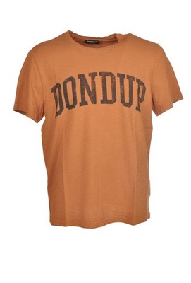 Dondup Men's light brown Short-sleeve T-shirt Size L-XL