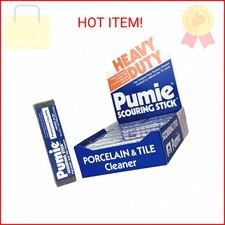 Pumice Scouring Stick for Cleaning Toilet Rings Stain Hard Water Rings, Extra