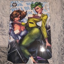 HELL OF A JOB 1 Drax Gal - LE 100 - Topless Trade Variant Comic - Kickstarter