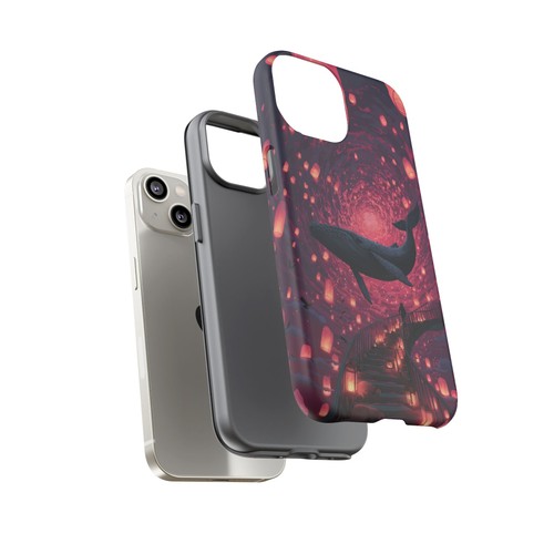 Flying Whale Staircase Lanterns - Phone Cover Case for iPhone, Galaxy, Pixel - 第 60/259 張圖片