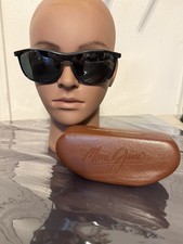 Maui Jim Sunglasses MJ178-02 II Polarized Black with Case Made In Japan 