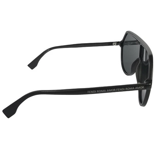 Новый Fendi унисекс щит солнцезащитные очки FEN_0377/S 0KB7/8N серый / темно-серый 99 мм - Изображение 3 из 3