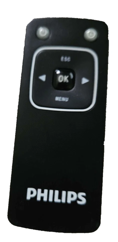 Philips LED Digital Picture Frame Mahogany Wood Tested - Image 3 of 4