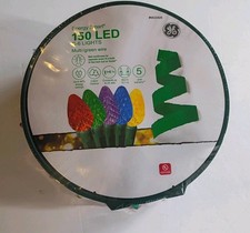 GE Energy Smart 150 C6 Multicolor Christmas Lights on Reel 49' Brand New