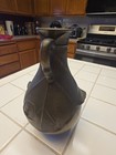 Antique Art Nouveau Bronze Vase with Raised Details Vines and Lots of Patina — photo 2