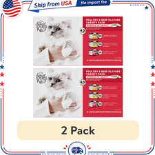2 Pack Special Kitty Poultry Beef Cuts in Gravy Wet Cat Food 40 Cans 5.5 Oz
