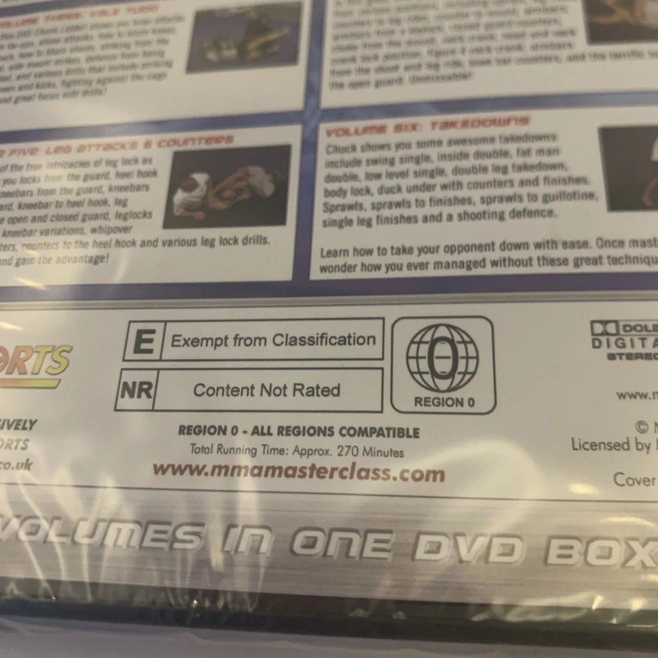 MMA . Chuck Liddell Hybrid Freestyle DVD Region 2 New & Sealed - 5060114707115  - Image 3 of 4