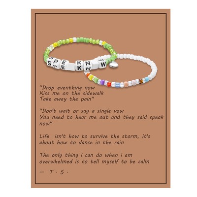 2pcs Couples Bracelets Heart Shaped Matching Friendship Bracelets for Women  Men