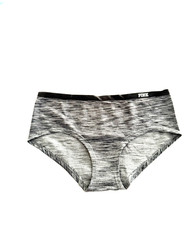 Victoria's Secret PINK Seamless Hipster Panty Heather Gray Marl