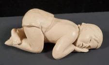 Austin Sculptures Infant Baby Sleeping Sculpture Treasures 1982