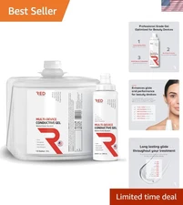 Ultra-Hydrating Ultrasound Gel Pack - 5L Cube & 8.45 fl oz for All Skin Types