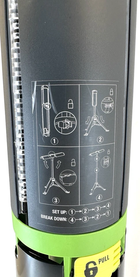 PowerSmith Voyager 8000 Lumen Cordless Tripod LED Worklight No Battery PVLR8000A - Image 3 of 4
