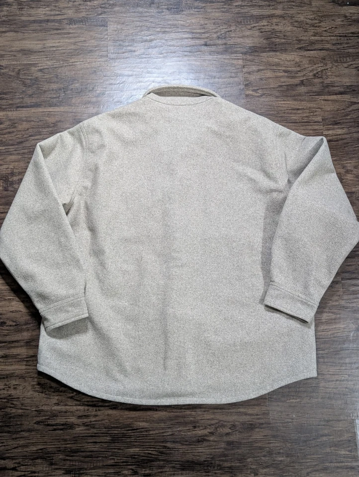 Banana Republic Men's Heritage Shirt Jacket, Tan, XXL Warm Thick Material - Image 2 of 4
