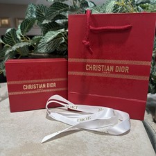 DIOR Chinese Lunar New Year Small Red/Gold Gift Box Gift Bag New Lim. Edition