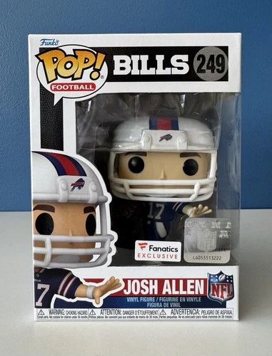 Funko Pop! NFL: Buffalo Bills - Josh Allen #249 (Fanatics Exclusive)
