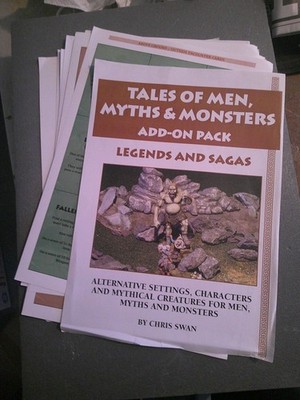 Tales of Men Myths & Monsters Legends & Sagas Zusatzpaket 17 Seiten A4 ungebunden