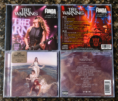 The Warning 2026 Special Night / Special Guests w/SEALED Everything's Falling CD