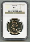 1952 Franklin Silver Half Dollar NGC PF (PR) 64