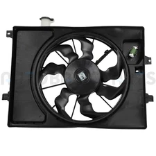 For 2014-2016 Hyundai Elantra Driver Radiator Condenser Cooling Fan Assembly