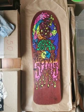 SUPER RARE 1987 Sun & Moon Buck Smith SIMS Skateboard Deck VINTAGE