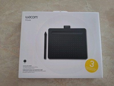 Wacom Intuos Grafiktablett Schwarz