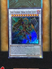 Yugioh Assault Blackwing - Onimaru The Divine Thunder TDIL-EN049 Super 1st NM