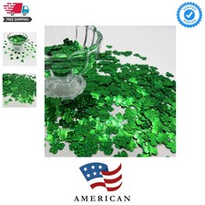 Thousands Pcs Green Confetti Glitter St. Patrick's Day Lucky Clover Shamrock ...