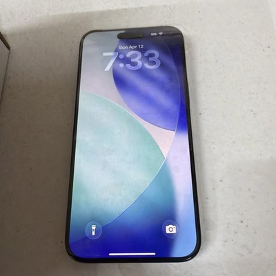 Unlocked Apple iPhone 15 Pro Max 256GB Blue Titanium MU693LL/A (87% B/H)