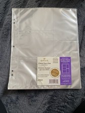 1 Pack Vintage AR6502 Hallmark 5 Pocket Refill For Large Album Extension Posts