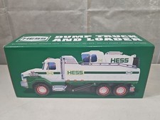 BRAND NEW Hess 2017 Dump Truck and Loader LIGHTS AND SOUNDS NEW OLD STOCK!