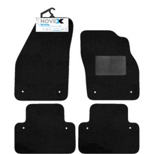 Novex Tailored Car Mats For Volvo C30 Manual 2006-2012 Clips With Rubber Heelpad
