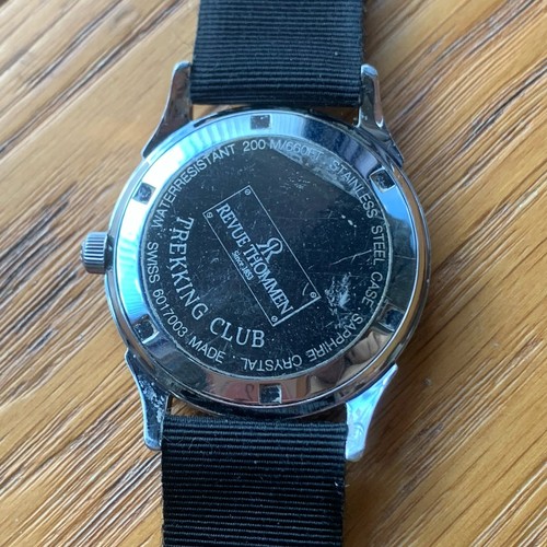 Revue Thommen Trekking Club Watch Quartz diver sub Vintage 37mm - Picture 9 of 21