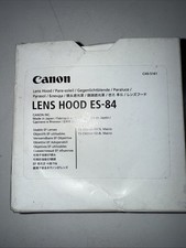 OEM Canon ES-84 Lens Hood for Macro Cameras New