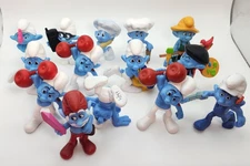 McDonald's Smurf 2011/2013 Figures Lot of 14
